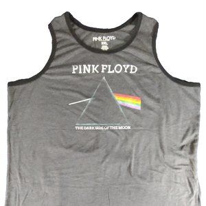 🔥Pink‎ Floyd Dark Side Of The Moon Sleeveless Shirt Men's XL Graphic Black